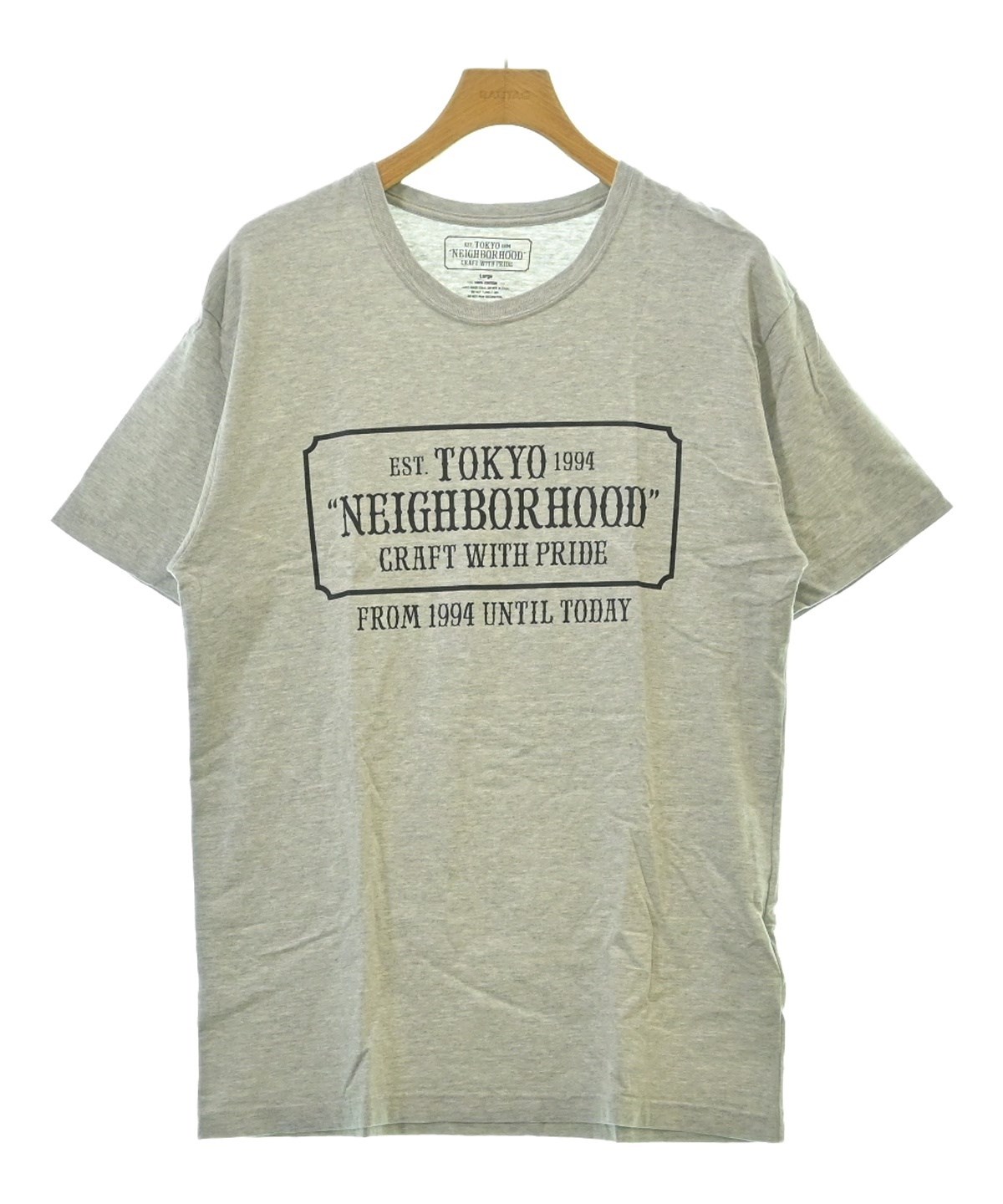 NEIGHBORHOOD（ネイバーフッド）Tシャツ・カットソー グレー サイズ:L
