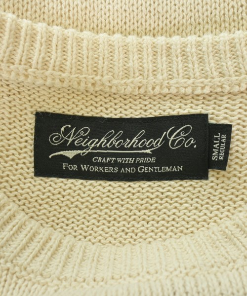NEIGHBORHOOD（ネイバーフッド）ニット・セーター 白 サイズ:S メンズ/2200621054040