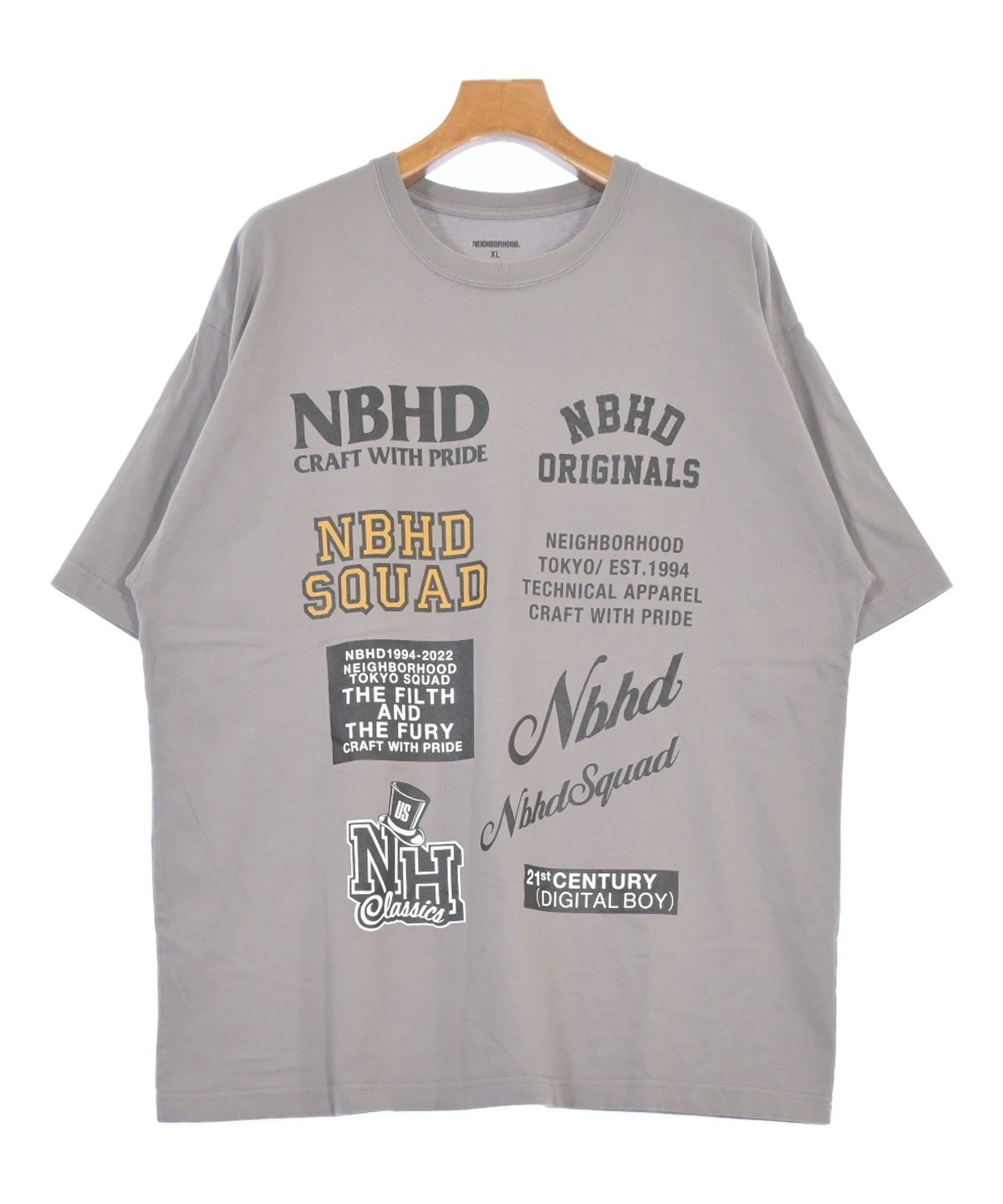 NEIGHBORHOOD Tシャツ XLサイズ ダークグリーングレー NEIGHBORHOOD（ネイバーフッド）Tシャツ・カットソー グレー