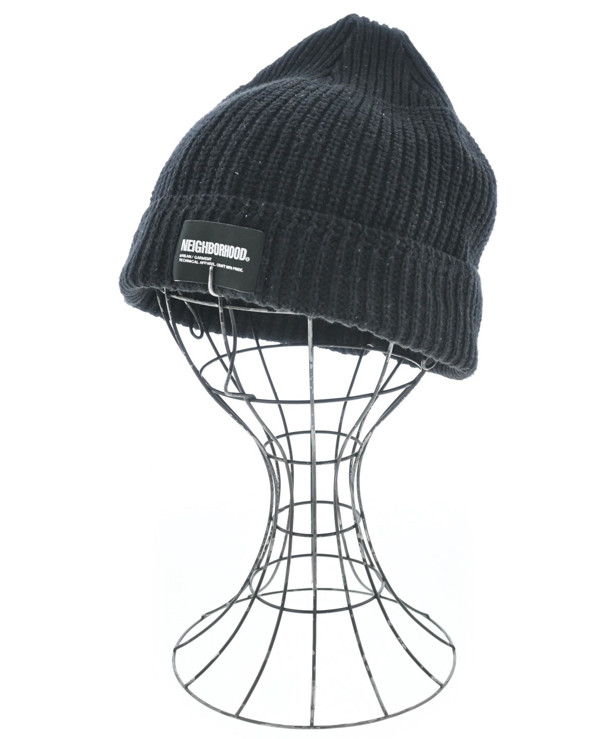 NEIGHBORHOOD（ネイバーフッド）ニットキャップ・ビーニー 黒 サイズ:F