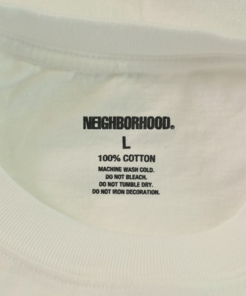 NEIGHBORHOOD（ネイバーフッド）Tシャツ・カットソー 白 サイズ:L メンズ/2200604118042