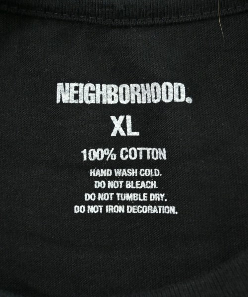 NEIGHBORHOOD（ネイバーフッド）Tシャツ・カットソー 黒 サイズ:XL メンズ/2200606051033