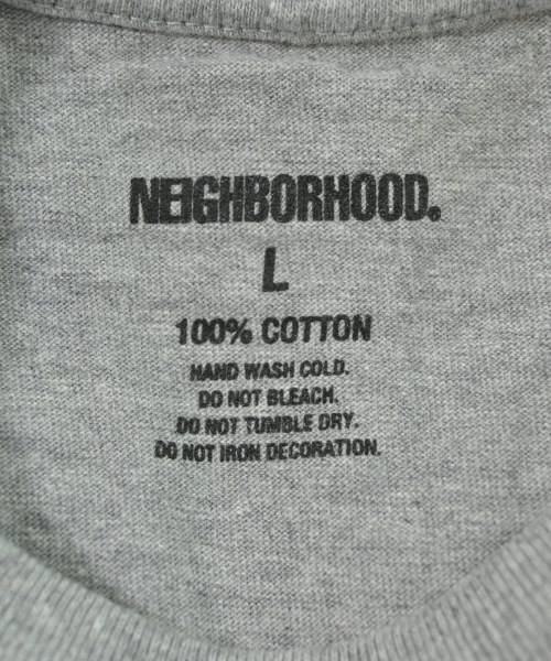 NEIGHBORHOOD（ネイバーフッド）Tシャツ・カットソー グレー サイズ:L メンズ/2200606051040