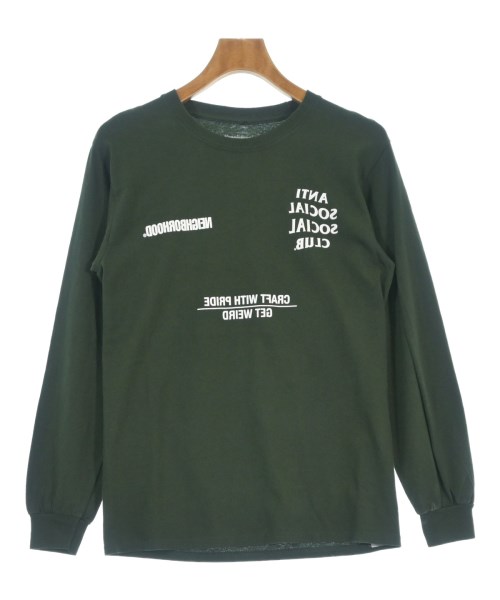 NEIGHBORHOOD(ネイバーフッド)Tシャツ・カットソー 緑 サイズ:S/2200565765019