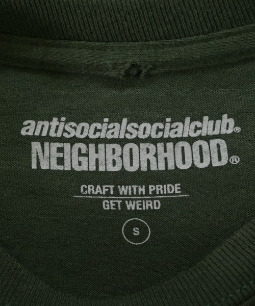 NEIGHBORHOOD（ネイバーフッド）Tシャツ・カットソー 緑 サイズ:S メンズ/2200565765019