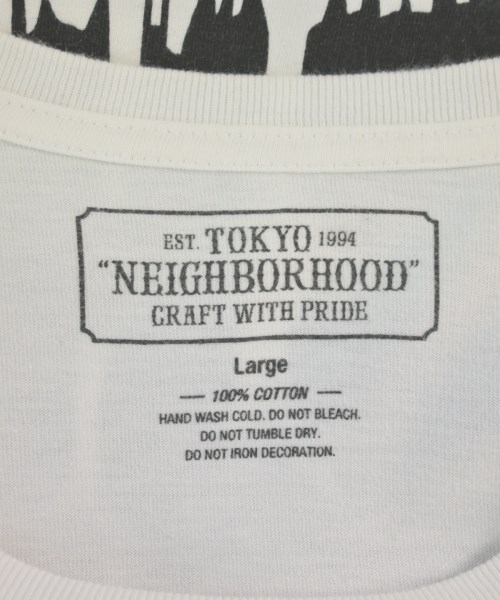 NEIGHBORHOOD（ネイバーフッド）Tシャツ・カットソー 白 サイズ:L メンズ/2200565965037