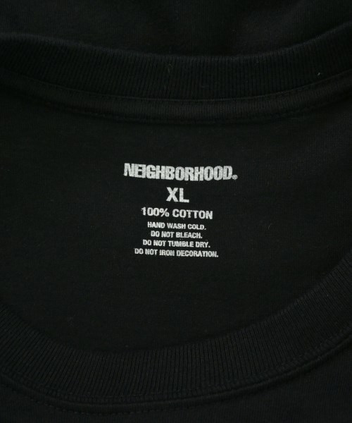 NEIGHBORHOOD（ネイバーフッド）Tシャツ・カットソー 黒 サイズ:XL メンズ/2200571150045