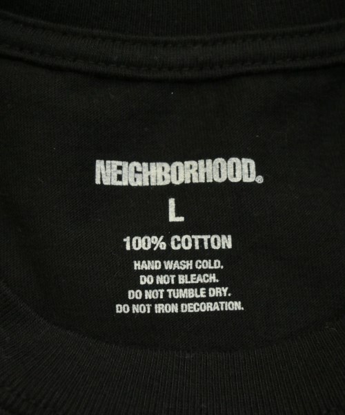 NEIGHBORHOOD（ネイバーフッド）Tシャツ・カットソー 黒 サイズ:L メンズ/2200677236018