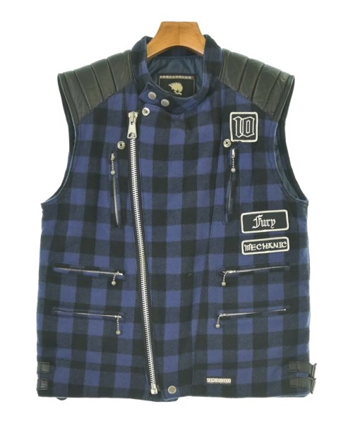 NEIGHBORHOOD(ネイバーフッド)ダウンジャケット/ダウンベスト 紺 サイズ:S/2200671333263