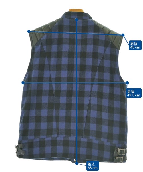 NEIGHBORHOOD（ネイバーフッド）ダウンジャケット/ダウンベスト 紺 サイズ:S メンズ/2200671333263