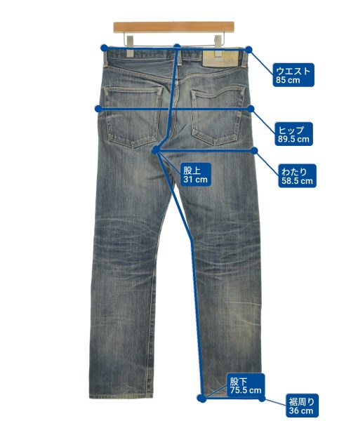 NEIGHBORHOOD（ネイバーフッド）デニムパンツ 青 サイズ:L メンズ/2200677641058