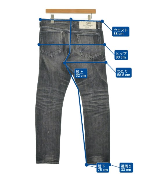 NEIGHBORHOOD（ネイバーフッド）デニムパンツ グレー サイズ:M メンズ/2200677641065