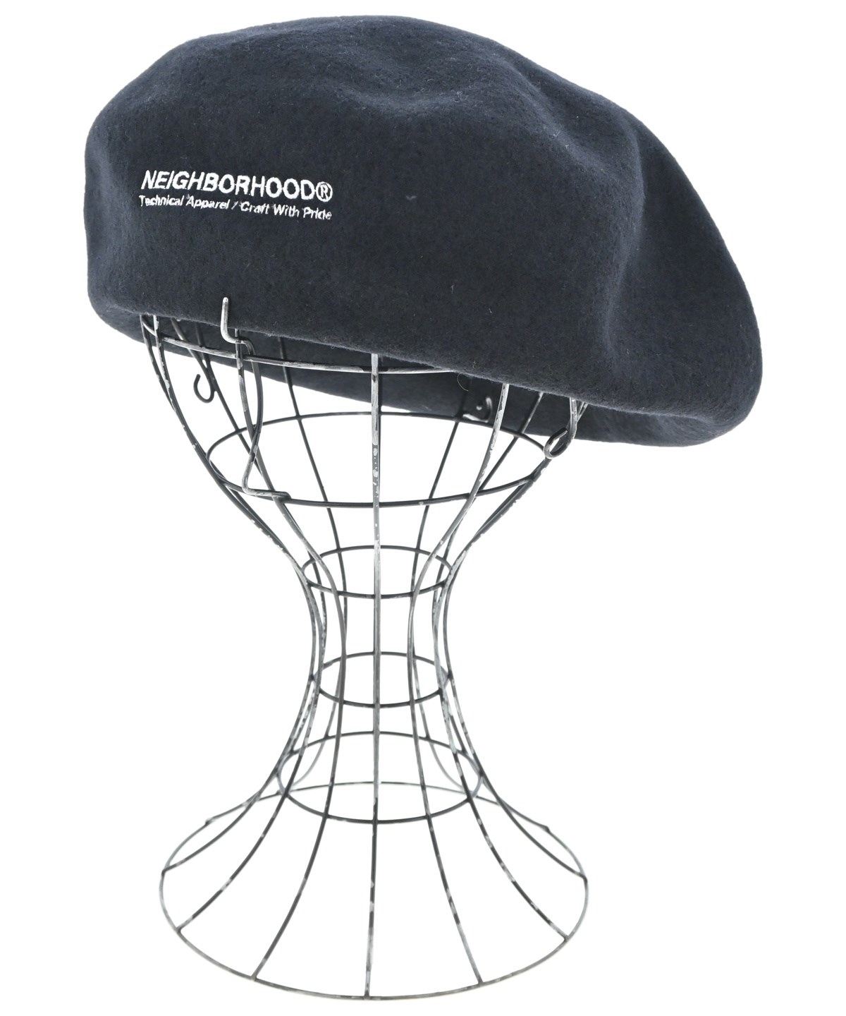 NEIGHBORHOOD ベレー帽 ブラック Lサイズ NEIGHBORHOOD（ネイバーフッド）ハンチング・ベレー帽 黒 サイズ:M