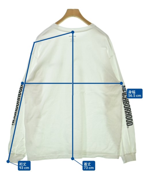 NEIGHBORHOOD（ネイバーフッド）Tシャツ・カットソー 白 サイズ:XL メンズ/2200670650279