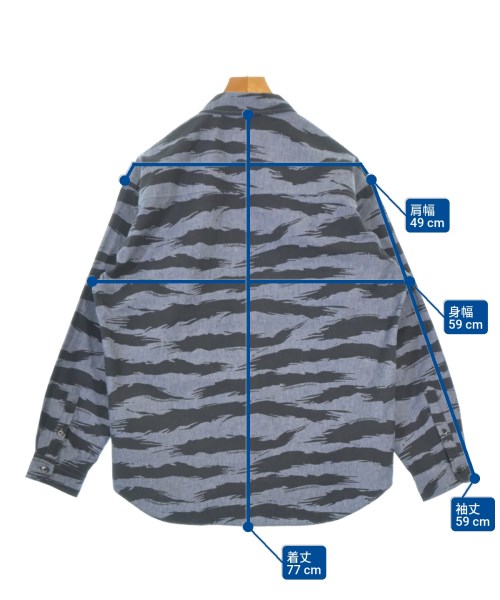 NEIGHBORHOOD（ネイバーフッド）カジュアルシャツ グレー サイズ:M メンズ/2200679175124