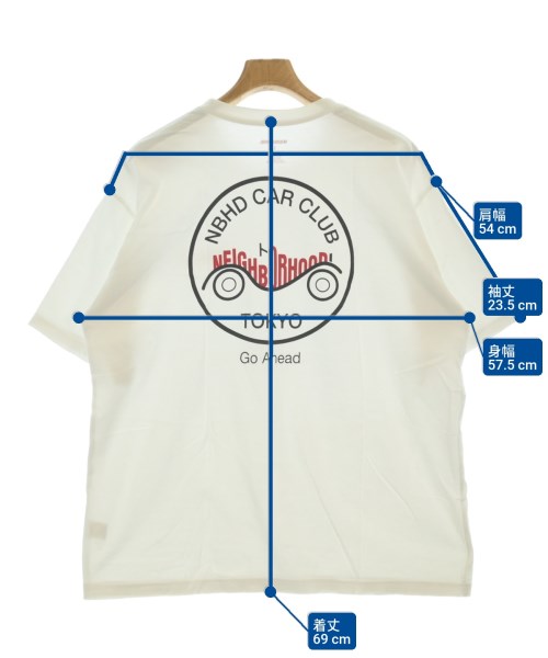 NEIGHBORHOOD（ネイバーフッド）Tシャツ・カットソー 白 サイズ:L メンズ/2200679736073