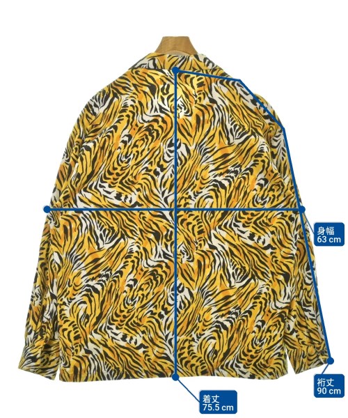 NEIGHBORHOOD（ネイバーフッド）カジュアルシャツ 黄 サイズ:4(XL位) メンズ/2200679879022