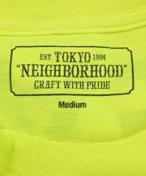 NEIGHBORHOOD（ネイバーフッド）Tシャツ・カットソー 黄 サイズ:M メンズ/2200692328170