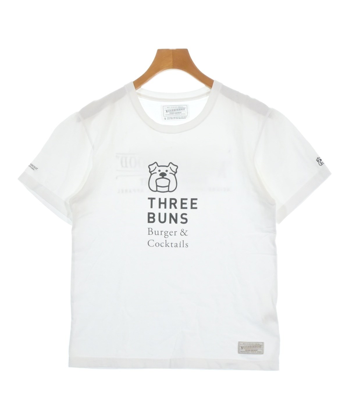 NEIGHBORHOOD（ネイバーフッド）Tシャツ・カットソー 白 サイズ:S