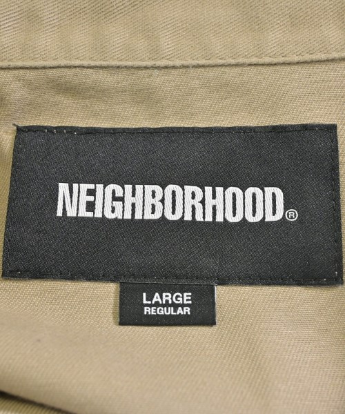 NEIGHBORHOOD（ネイバーフッド）カジュアルシャツ ベージュ サイズ:L メンズ/2200698699014