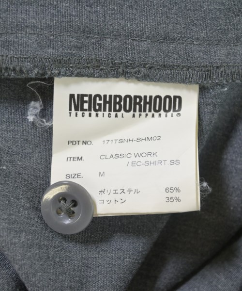 NEIGHBORHOOD（ネイバーフッド）カジュアルシャツ グレー サイズ:M メンズ/2200700549160