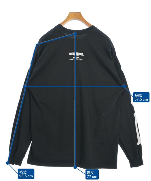 NEIGHBORHOOD（ネイバーフッド）Tシャツ・カットソー 黒 サイズ:XL メンズ/2200646133058