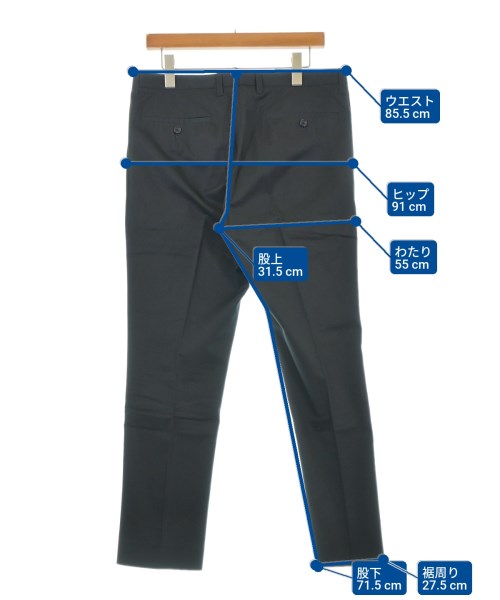 NEIGHBORHOOD（ネイバーフッド）スラックス 黒 サイズ:L メンズ/2200646236575