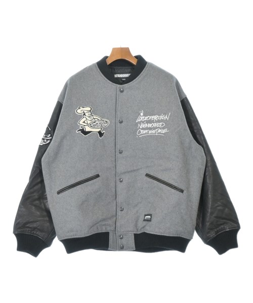 NEIGHBORHOOD(ネイバーフッド)スタジャン グレー サイズ:XL/2200640660444