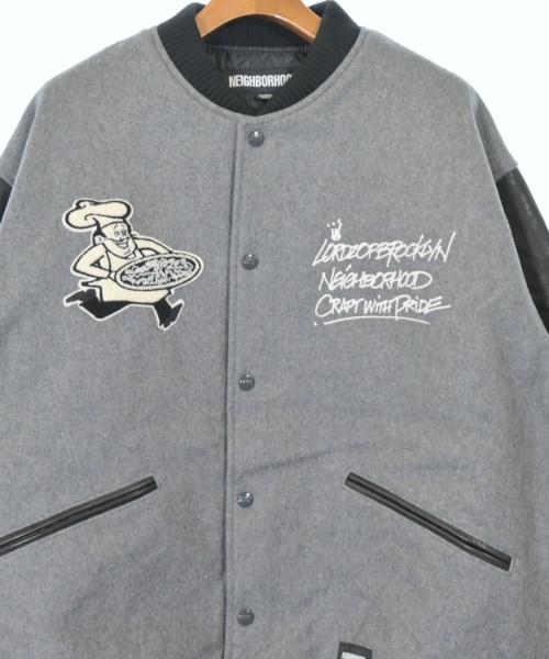 NEIGHBORHOOD（ネイバーフッド）スタジャン グレー サイズ:XL メンズ/2200640660444