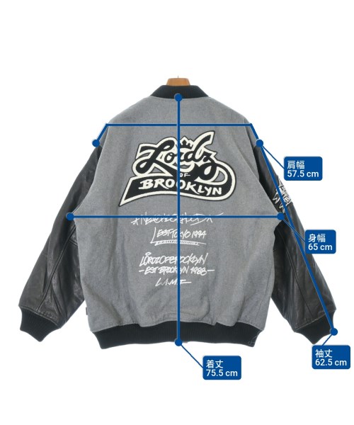 NEIGHBORHOOD（ネイバーフッド）スタジャン グレー サイズ:XL メンズ/2200640660444