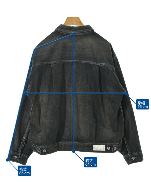 NEIGHBORHOOD（ネイバーフッド）デニムジャケット 黒 サイズ:L メンズ/2200657500016
