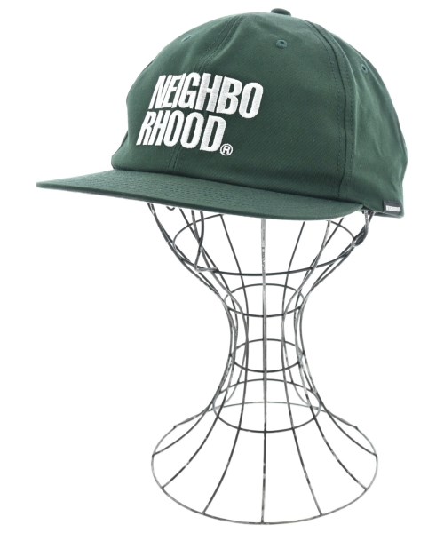 NEIGHBORHOOD(ネイバーフッド)キャップ 緑 サイズ:F/2200659263025
