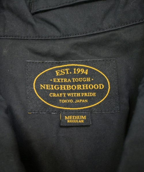 NEIGHBORHOOD（ネイバーフッド）ステンカラーコート 紺 サイズ:M メンズ/2200650799011