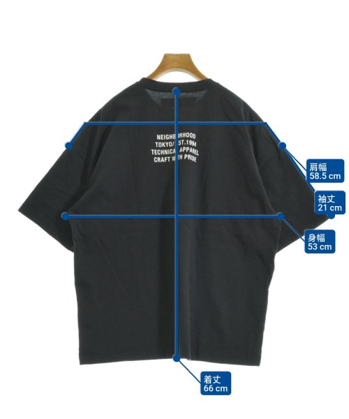NEIGHBORHOOD（ネイバーフッド）Tシャツ・カットソー 黒 サイズ:M メンズ/2200659727060