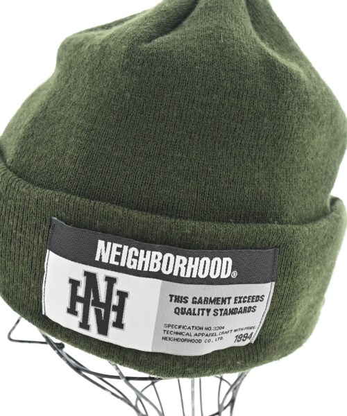 NEIGHBORHOOD（ネイバーフッド）ニットキャップ・ビーニー カーキ サイズ:- メンズ/2200660544021