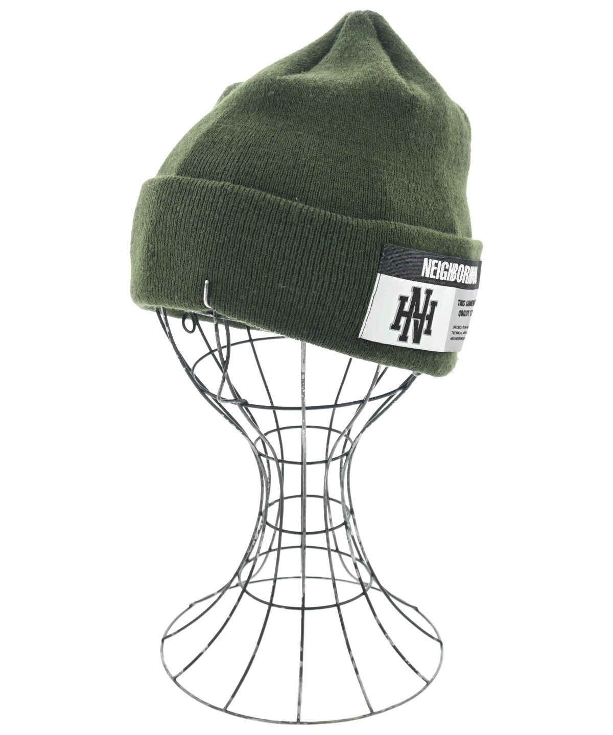 neighborhoodニットキャップ NEIGHBORHOOD（ネイバーフッド）ニットキャップ・ビーニー カーキ