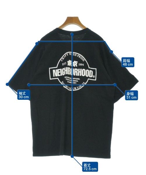 NEIGHBORHOOD（ネイバーフッド）Tシャツ・カットソー 黒 サイズ:L メンズ/2200661143087
