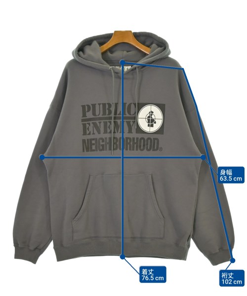NEIGHBORHOOD（ネイバーフッド）パーカー グレー サイズ:L メンズ/2200661674062