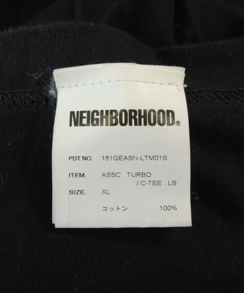 NEIGHBORHOOD（ネイバーフッド）Tシャツ・カットソー 黒 サイズ:XL メンズ/2200715862186