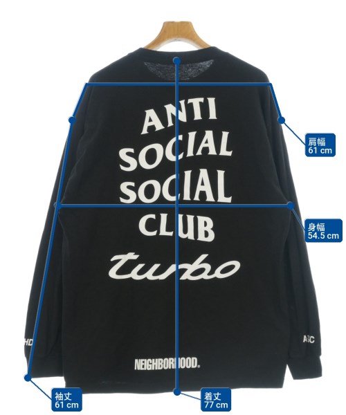 NEIGHBORHOOD（ネイバーフッド）Tシャツ・カットソー 黒 サイズ:XL メンズ/2200715862186