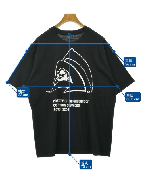 NEIGHBORHOOD（ネイバーフッド）Tシャツ・カットソー 黒 サイズ:L メンズ/2200717493074