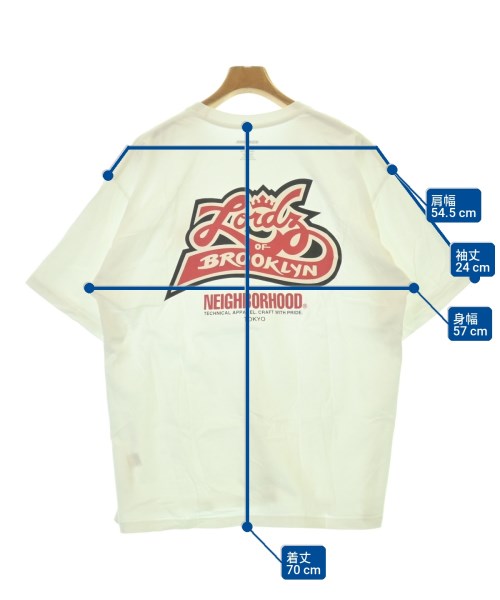 NEIGHBORHOOD（ネイバーフッド）Tシャツ・カットソー 白 サイズ:L メンズ/2200715484142