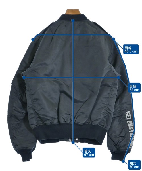 NEIGHBORHOOD（ネイバーフッド）ミリタリーブルゾン 紺 サイズ:M メンズ/2200646063010