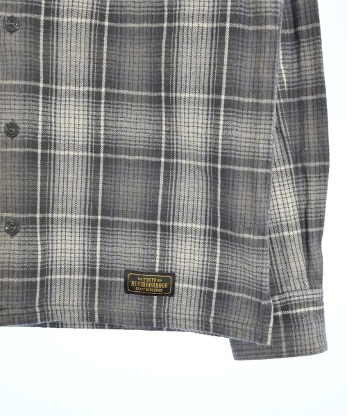 NEIGHBORHOOD（ネイバーフッド）カジュアルシャツ グレー サイズ:L メンズ/2200646152127
