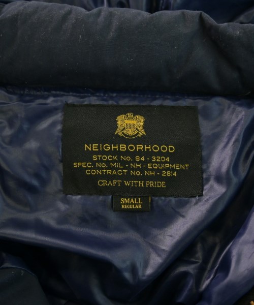 NEIGHBORHOOD（ネイバーフッド）ダウンジャケット/ダウンベスト 紺 サイズ:S メンズ/2200647892053