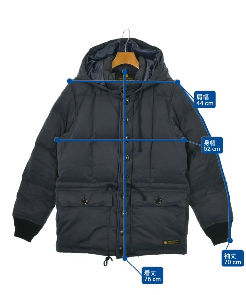 NEIGHBORHOOD（ネイバーフッド）ダウンジャケット/ダウンベスト 紺 サイズ:S メンズ/2200647892053