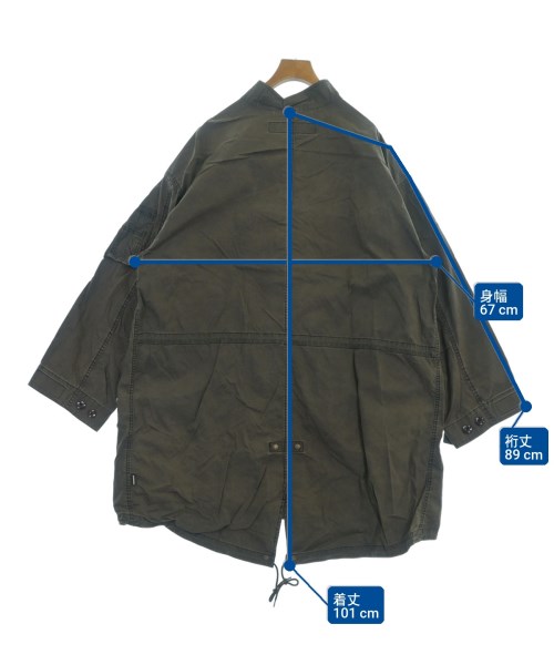 NEIGHBORHOOD（ネイバーフッド）モッズコート グレー サイズ:M メンズ/2200648286011