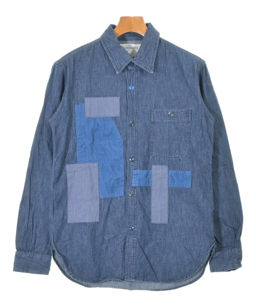 NEIGHBORHOOD(ネイバーフッド)カジュアルシャツ 紺 サイズ:M/2200632635030