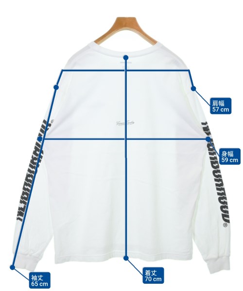 NEIGHBORHOOD（ネイバーフッド）Tシャツ・カットソー 白 サイズ:XL メンズ/2200650835054