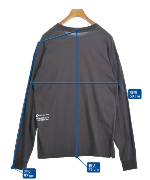 NEIGHBORHOOD（ネイバーフッド）Tシャツ・カットソー グレー サイズ:M メンズ/2200652642087